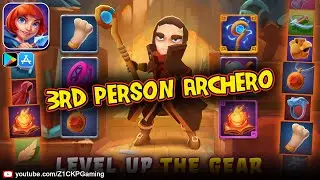 Bow Land Gameplay Android / iOS - 3rd Person Archero - Z1CKP Gaming