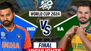 India vs South Africa T20 World Cup final HILIGHTS by ABC sports
