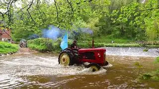 Beadlam Tractor Run - River Crossing