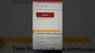 NAT Exam details #niat #nxtwave #job