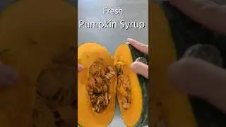 Fresh Pumpkin Spice Syrup At Home: No Puree #coffee #psl #pumpkin #recipeindescription