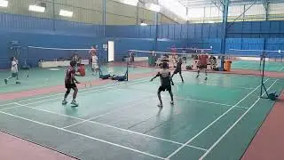 Aira NK cs dahsyatnya berlatih bareng Coach Rossi dan Coach Risky ( PB JAKARTA RAYA )