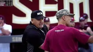 Florida State coach Link Jarrett ejected from game vs. Mississippi State in Tallahassee regional