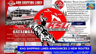 SHIPPING NEWS EXPRESS | Kho Shipping Lines Inc. Announces 2 New Shipping Routes to Masbate