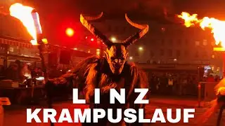 Krampuslauf in Traun, Linz 2025