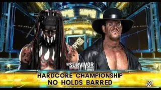 🔥 Demon Finn Balor vs The Undertaker | Hardcore Championship 💀 | No Holds Barred | Survivor Series