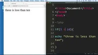 010  if Statements in PHP