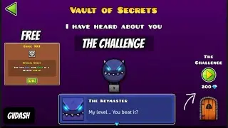 Geometry dash | THE CHALLENGE | Vault of Secrets!!!