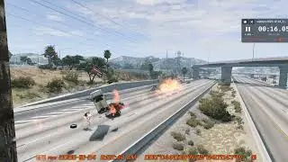 INSANE BEAMNG R34 GT-R CRASH HIGHWAY TRAFFIC CAMERA FOOTAGE