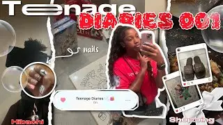 TEENAGE DIARIES 001|| ootd, shopping, nails, new camera, and more||