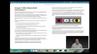 Modern Concurrency in Swift - From the beginning till half page 27 - ⛔️ Read the description👇🏼