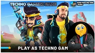 BEST BATTLE ROYAL GAME 🤯 *BATTLE STARS: PLAY WITH TECHNO*