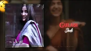 Gulabi sadi - edit || Kashmira Pardesi || ae inspired xml preset || alight motion xml preset ||