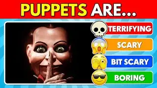 How Scared Are You? 😱 FEAR Quiz Challenge | Tier List Quiz | Owl Quiz