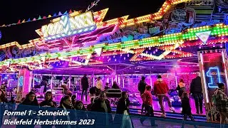 Autoscooter Formel 1 - Schneider (Offride Video) Herbstkirmes in Bielefeld 2023