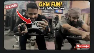 आज gym मे ये क्या देख लिया 😂