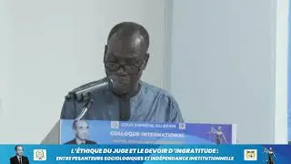 COLLOQUE INTERNATIONAL ROBERT BADINTER:  ETHIQUE DU JUGE