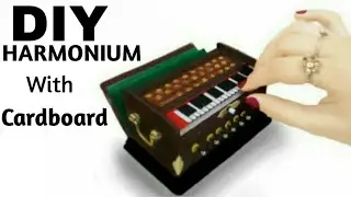 How To Make Musical Instruments | Cardboard Craft Ideas | Harmonium | Miniature Things