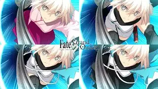 【Fate/Grand Order】Okita Souji (沖田総司) Noble Phantasm, Mumyou Sandan-Zuki (無明三段突き) - All Sprites