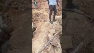Concreting the Footing #ColumnConstruction #Construction