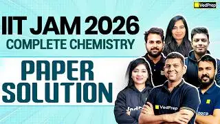 IIT JAM 2026 Complete Chemistry Paper Solution | IIT JAM 2026 Full Paper Solution | Chem Academy