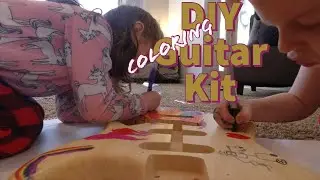 Amazon DIY Guitar Kit + Sharpies