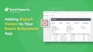 Adding the Report Viewer (Classic) to Your React Boilerplate App | Bold Reports