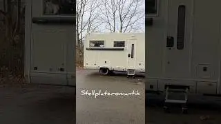 Hier haben wir unsere Nacht verbracht 🤗 #camperleben #camperlife #lebenimwohnmobil #vanlife #short