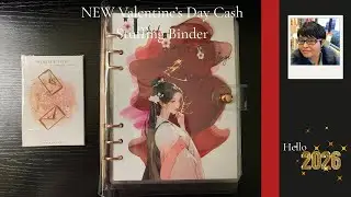NEW Valentine&rsquo;s Day Cash Stuffing Binder 💗 | 100 Envelope Challenge Flip Through + Shop Launch