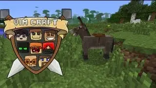VimCraft: New Guy On The Server!!!: Episode 1