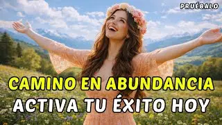 EN ABUNDANCIA CAMINO ✨ Canción de Gratitud y Prosperidad | Afirmaciones para Atraer Dinero