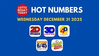 Hot Lotto Numbers December 31 2025