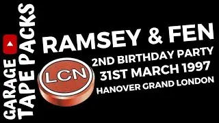 Ramsey & Fen | La Cosa Nostra | 2nd Birthday Party | 31st March 1997 | Garage Tape Packs