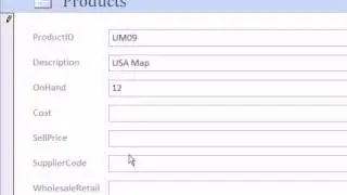 Office 2010 Class #44: Access Create Forms (User Interface), Enter Data Tricks