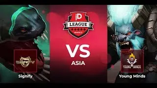 Signify vs YoungMinds - Game 1 - jDL Season 13 SEA w/ @PotMofthe_moon and @T_PandaDota