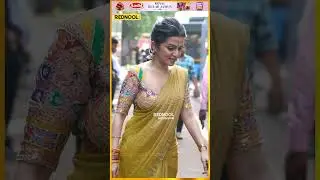 Saree-ல அவ்ளோ அழகா இருக்கீங்க DD 😍 தேவதை மாதிரி ❤ | Dhivya Dharshini | Idly Kadai Audio Launch
