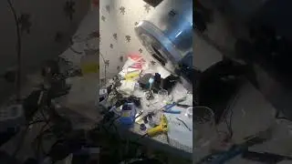 запускаем Dyson V7 на неоригинальной BMS, 12 а недостаточно, вероятно нужно 25 а... уходит в защиту