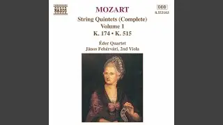 String Quintet No. 1 in B-Flat Major, K. 174: II. Adagio