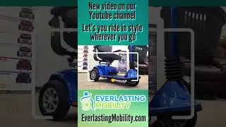Continue watching on our Youtube channel #shorts #mobilityscooter #3wheelscooter #powerchair