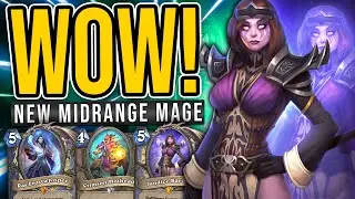 NEW MIDRANGE MAGE IS SO GOOD! - Midrange Highlander Mage - Hearthstone