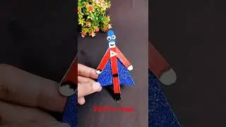 Diy Easy kids superman craft🦸🏻&zwj;♂️❤️😨#shorts #trending #youtubeshorts #funny#comedy #kids #craft #diy