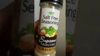 Salt free seasoning