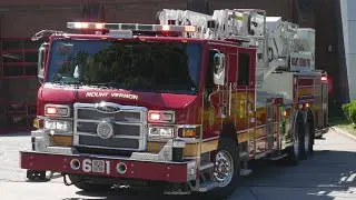 Stuck Elevator for Mount Vernon FD Ladder 61 6/5/22