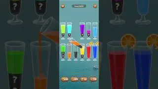 Water color sort level 2655 #androidgameplay #watersortpuzzle #shorts