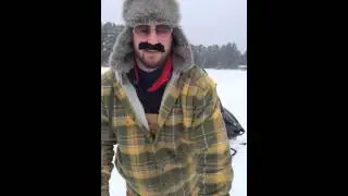 Bill the Packer Fan: Intro to ice fishing