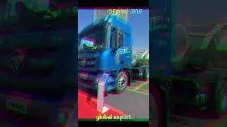 Chinese Commercial Vehicles Global Exports 🌍Model: FOTON Auman #export #vehicles #trending