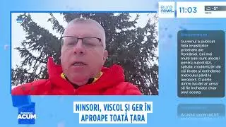 Ninsori, viscol și ger în aproape toată România. Opt mașini au rămas înzăpezite în Constanța