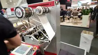 Apolo - Xeikon 3030 com acabamento em linha apresentado na LabelExpo Europe 2019