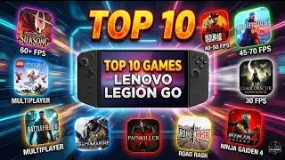 Top 10 Games Tested on Lenovo Legion Go | FPS Benchmark