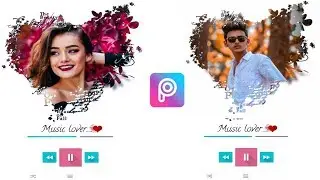 Picsart Music Love Concept | Picsart Editing Tutorial - JM Crazy Tips